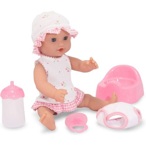 Papusa bebelus Annie cu olita Melissa & Doug 4880 - imagine 8